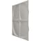Ekena Millwork 19 5/8in. W x 19 5/8in. H Edmund EnduraWall Decorative 3D Wall Panel Covers 2.67 Sq. Ft. WP20X20EUBCO - alternate 6